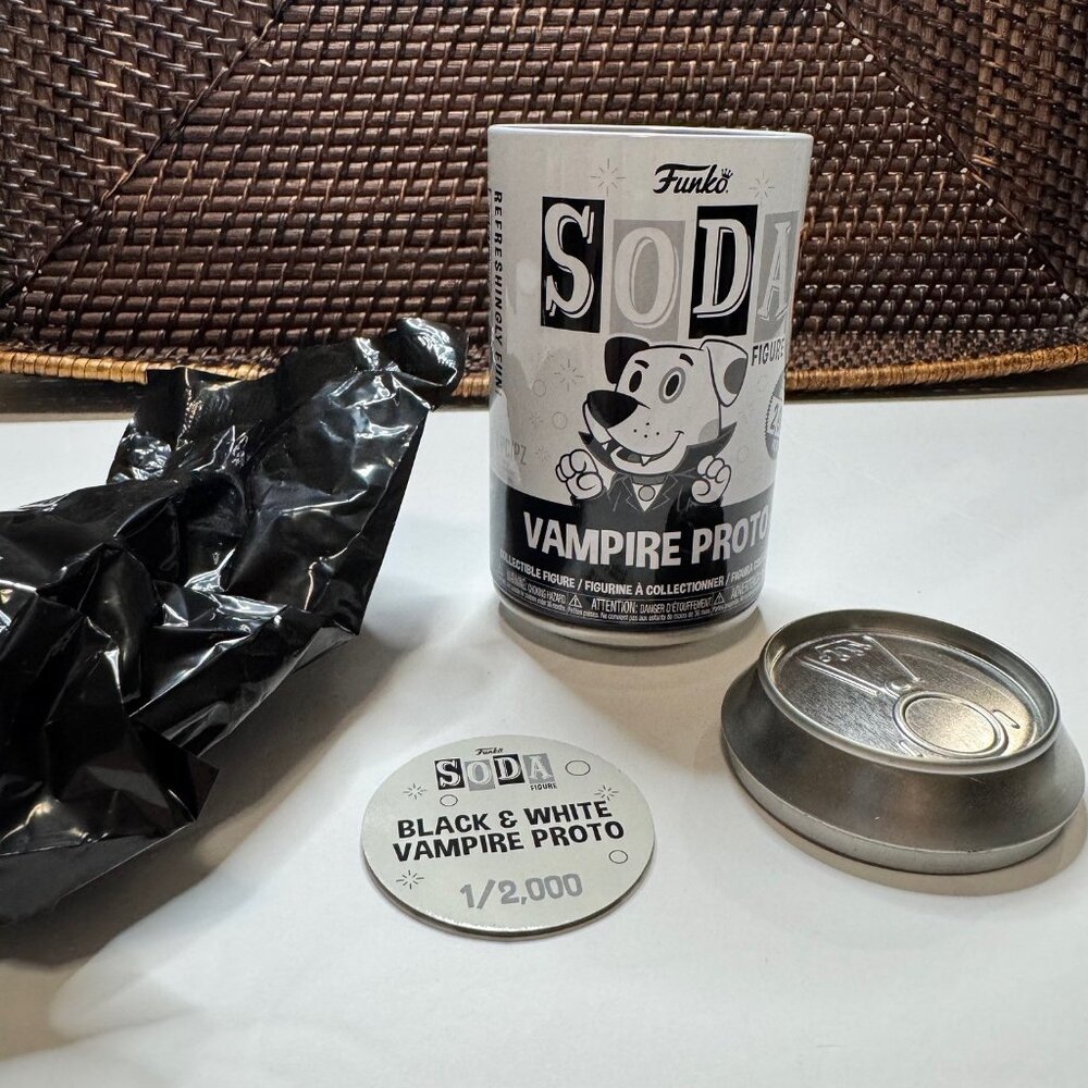 Funko Soda Black and White Vampire Proto